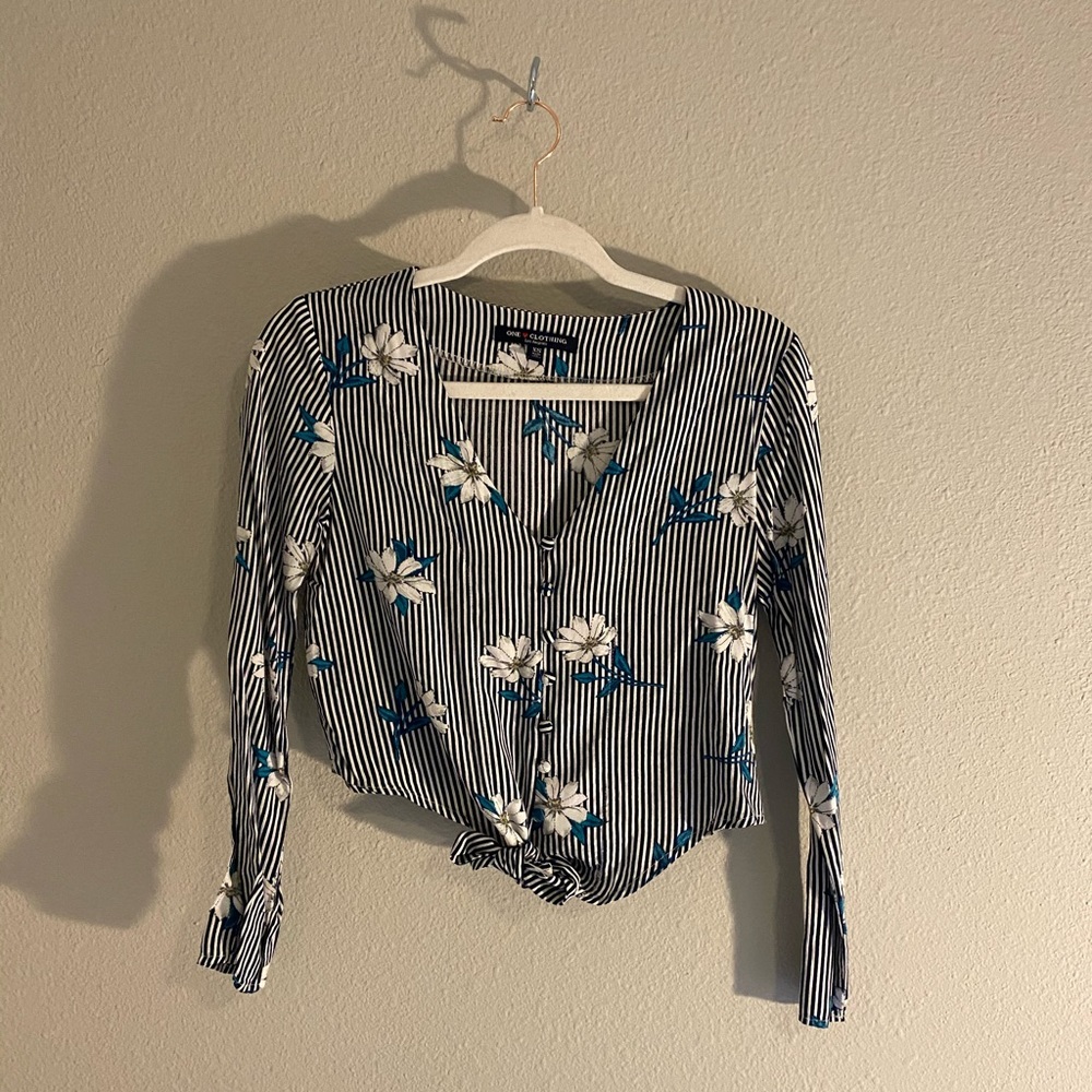 One Clothing Long Sleeve Button-down
